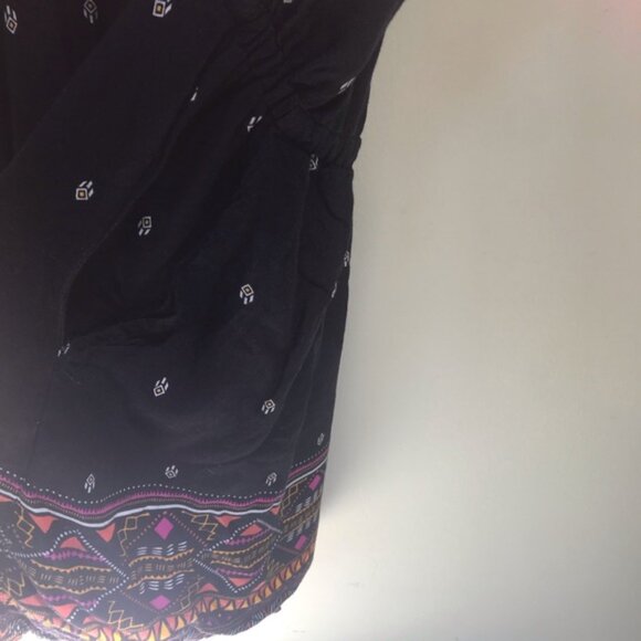 H&M COACHELLA Romper Shorts Festival Aztec Tribal Print Straps Jumpsuit Print 10 - Picture 10 of 16